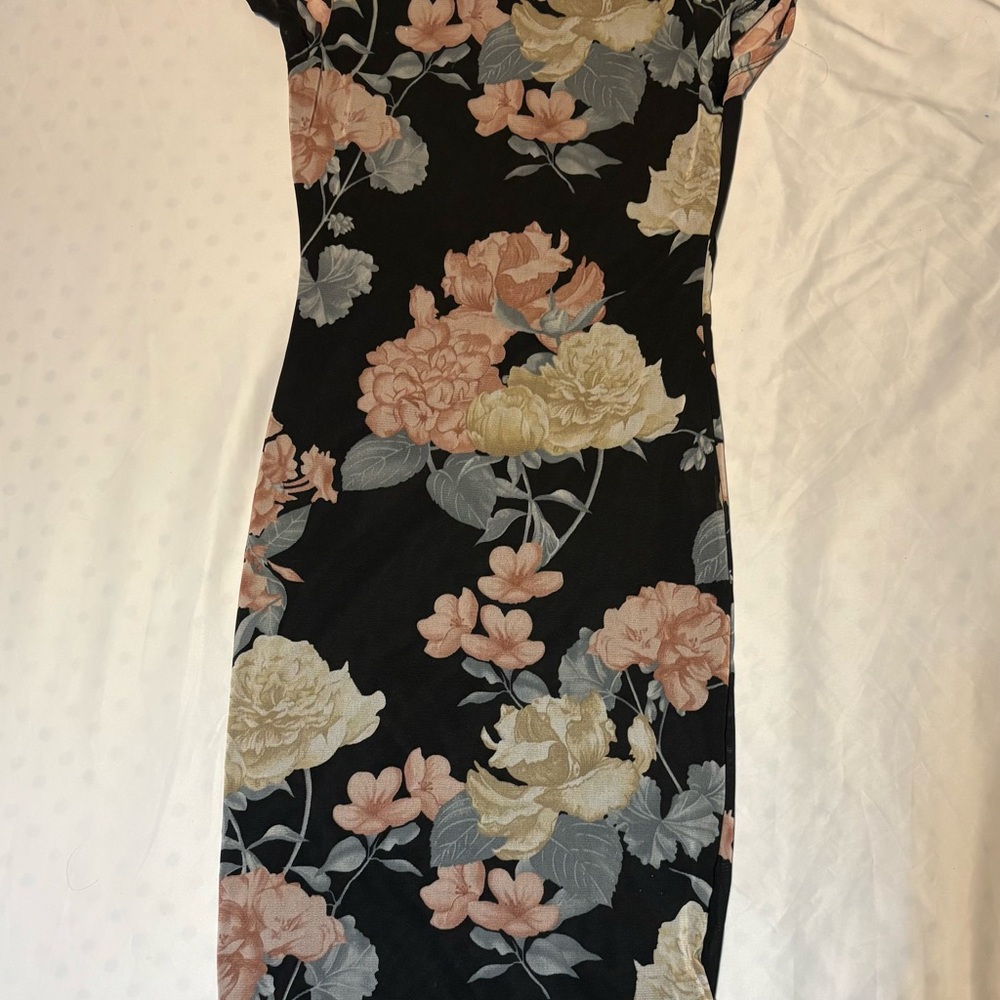 Fashion Nova Pink Sheath Midi Dress for Cocktail Events